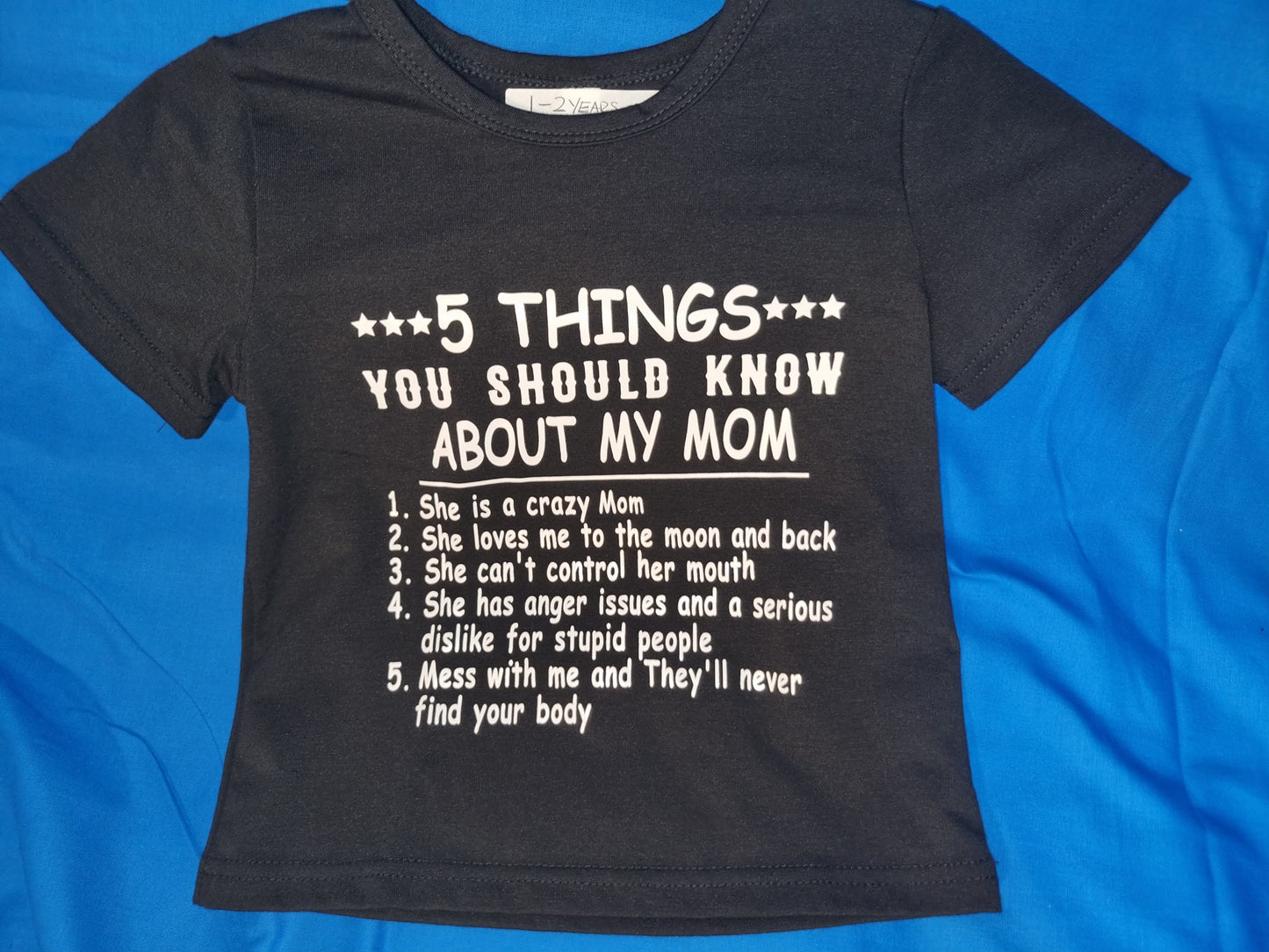 3-4 YEAR OLD CHILDRENS T-SHIRT